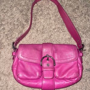 Fuschia Vintage Coach Bag